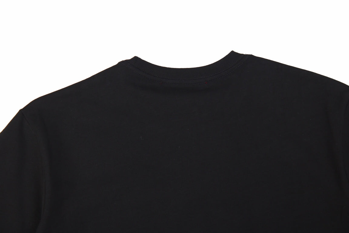 Gucci Cities Block Letter T-shirt - Black Unisex Streetwear Limited Edition - This sleek black Gucci t-shirt features a bold, colorful 'GUCCI' logo across the chest in