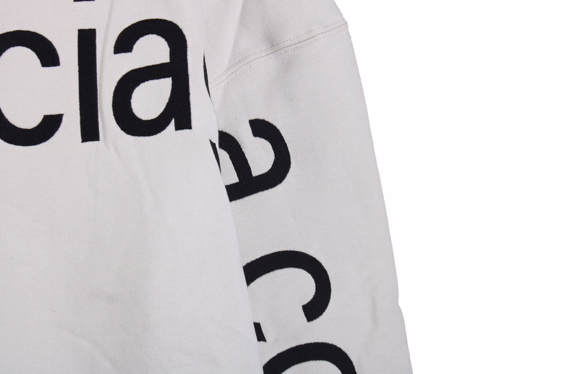 Sudadera oversize Balenciaga Off-White