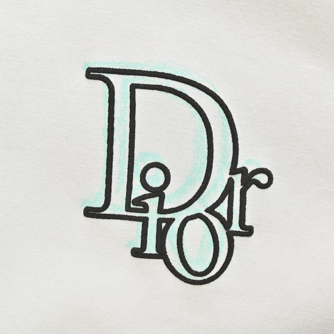 Camiseta Dior Classic Logo (Blanca)