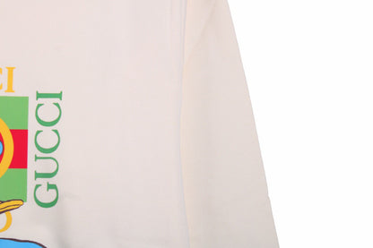 Sweatshirt Gucci Donald Duck - Crème