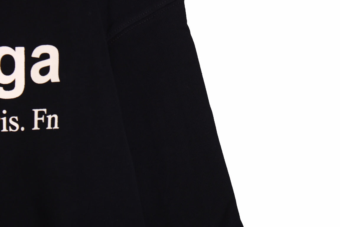 Sudadera con capucha BALENCIAGA PARIS TEAM negra