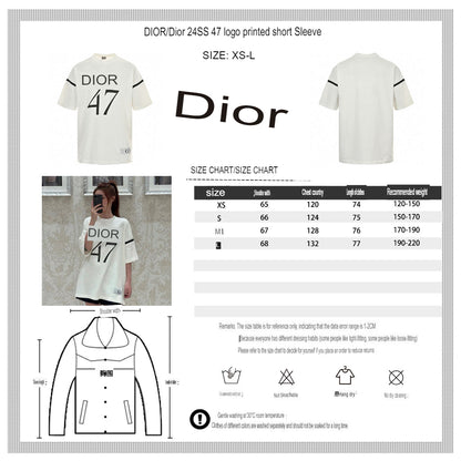 Camiseta blanca Dior 47