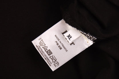 Dior T-shirt With Artistic Logo Design - Black Unisex Streetwear Limited Edition - <p dir='ltr'><span>This Dior t-shirt features an artistic logo design. It is black with white