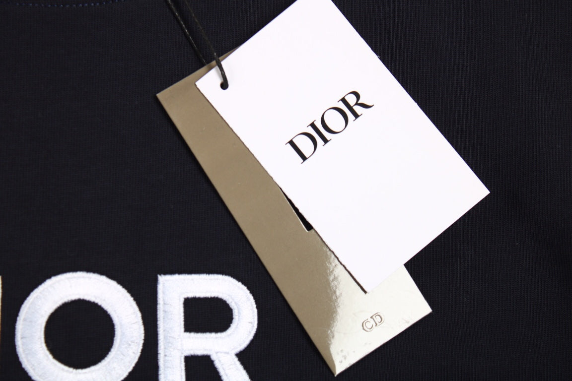 Dior 1947 T-shirt - - Navy Unisex Streetwear Limited Edition