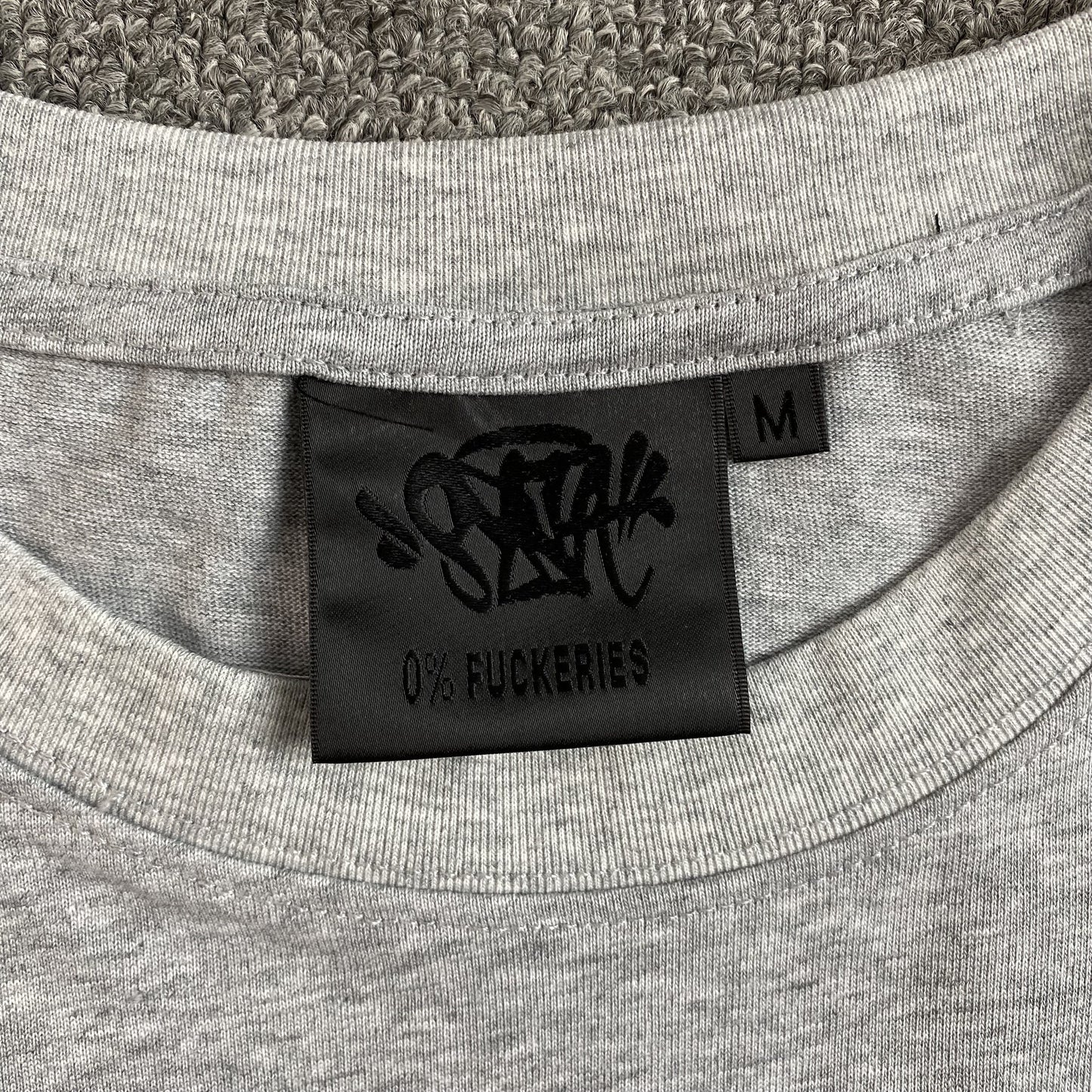SYNA World T-shirt - Grey Unisex Streetwear Limited Edition