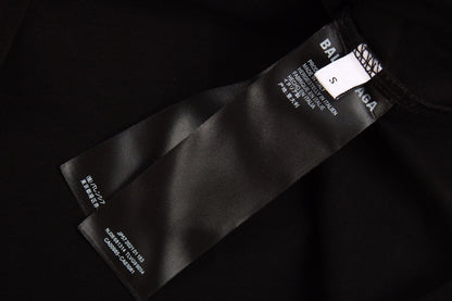BALENCIAGA Logo T-shirt - Black Unisex Streetwear Limited Edition - The BALENCIAGA LOGO T-SHIRT BLACK - REPLICA is the epitome of luxury streetwear with a