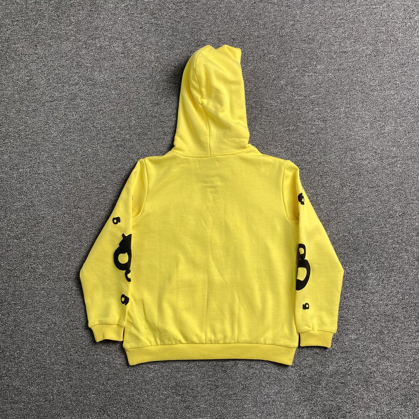 SP5DER Beluga Hoodie Gold - Red Unisex Streetwear Limited Edition - The SP5DER BELUGA HOODIE GOLD - REPLICA is a standout piece that radiates bold luxury