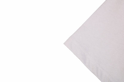 CAMISETA GRIS CON LOGOTIPO DE BALENCIAGA