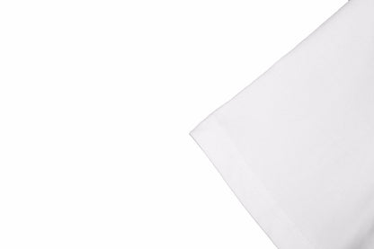 Camiseta blanca GUCCI x BALENCIAGA con logo de flor