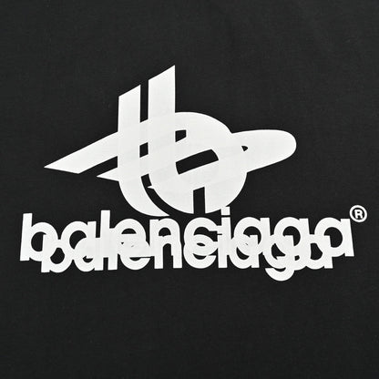 Camiseta Balenciaga - Logotipo superpuesto