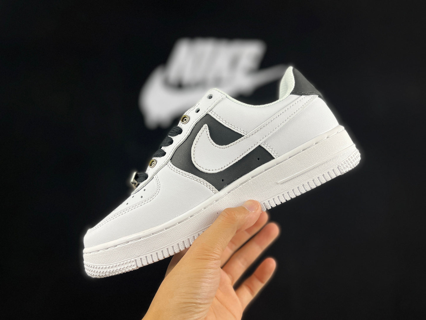 NIKE Air Force 1 'white Buckle' Unisex Streetwear Limited Edition - **Nike Air Force 1 'White Buckle'** The Nike Air Force 1 'White Buckle' offers a
