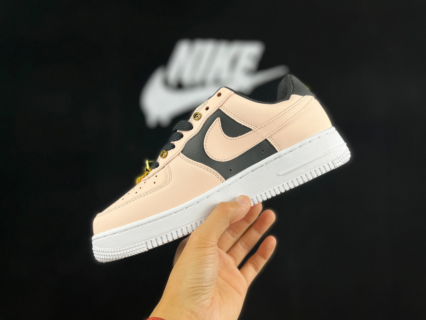 NIKE Air Force 1 'pink Buckle' Unisex Streetwear Limited Edition - **Nike Air Force 1 'Pink Buckle'** The Nike Air Force 1 'Pink Buckle' brings a
