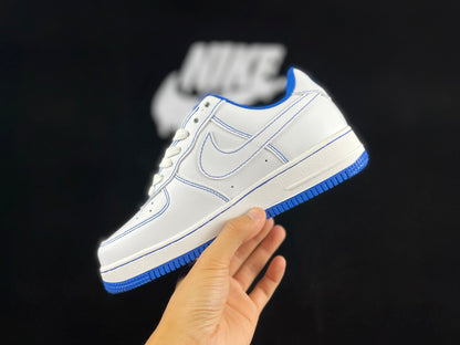 NIKE Air Force 1 'blue' Unisex Streetwear Limited Edition - **Nike Air Force 1 'Blue'** The Nike Air Force 1 'Blue' is a fresh, modern