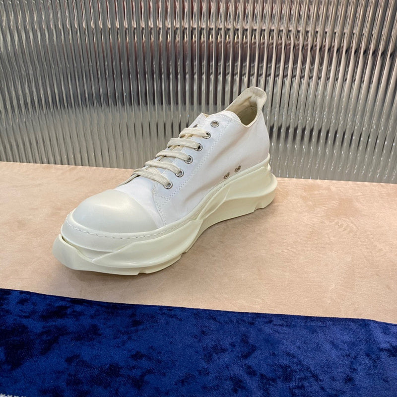 Rick Owens Low-top Sneakers - All - White Unisex Streetwear Limited Edition - ### Rick Owens Low-Top Sneakers - All White Introducing the Rick Owens Low-Top Sneakers in