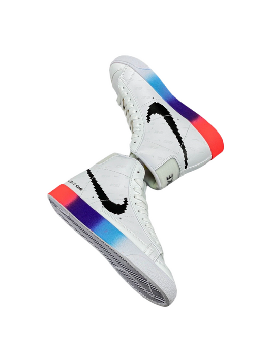 Nike Blazer Mid'1977 'good Time' - White Unisex Streetwear Limited Edition - The Nike Blazer 1977 'Good Time' League of Legends Edition is a bold celebration of