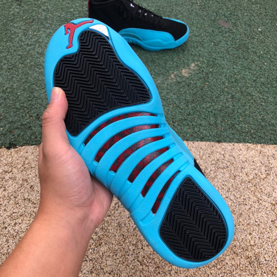 Jordan 12 Gamma - Blue Unisex Streetwear Limited Edition - Introducing the Air Jordan 12 Retro 'Gamma Blue,' a bold and dynamic sneaker that stands