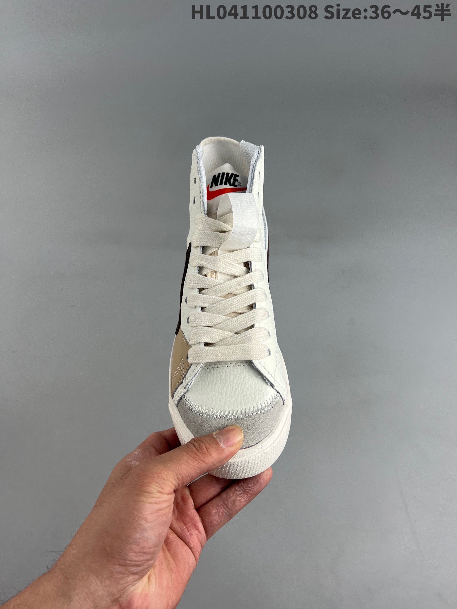 Nike Blazer Mid'1977 - Black Unisex Streetwear Limited Edition - The Nike Blazer 1977 High in white and black is a perfect blend of classic