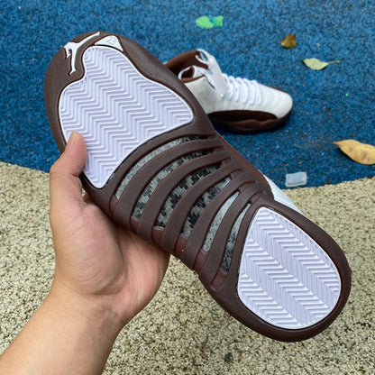 Jordan 12 Retro 'chocolate Brown' Sneakers Unisex Streetwear Limited Edition - **Product Description: Air Jordan 12 Retro 'Chocolate Brown'** The Air Jordan 12 Retro 'Chocolate Brown'