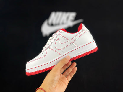 NIKE Air Force 1 '07 'red' Unisex Streetwear Limited Edition - **Nike Air Force 1 '07 'Red'** The Nike Air Force 1 '07 'Red' is a