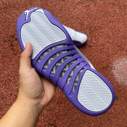 Jordan 12 Retro 'white - Concord' Sneakers Unisex Streetwear Limited Edition - **Product Description: Air Jordan 12 Retro 'White/Concord'** The Air Jordan 12 Retro 'White/Concord' is a