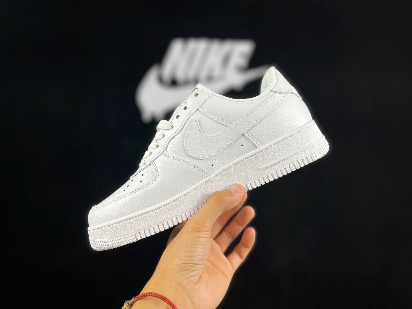 NIKE Air Force 1 Low 'gold Chain' - White Unisex Streetwear Limited Edition - **Nike Air Force 1 Low 'Gold Chain'** The Nike Air Force 1 Low 'Gold Chain'