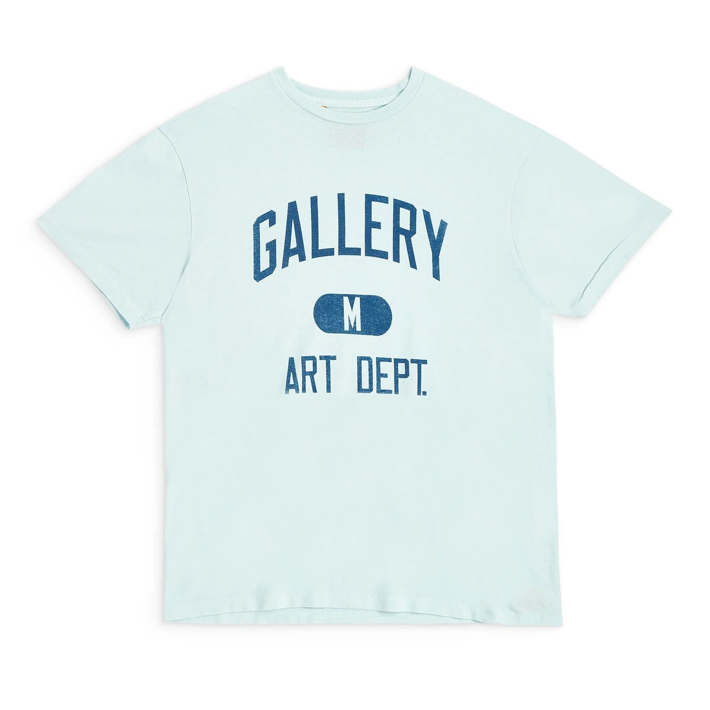 GALLERY Dept Art Dept Tee T-Shirt - Blue Unisex Streetwear Limited Edition - **Gallery Dept. Navy Blue Graphic Tee: Detailed Product Description** Introducing the Gallery Dept. Navy Blue