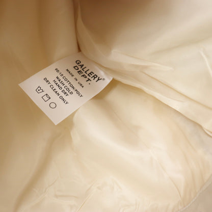 GALLERY Dept Jacket - White Unisex Streetwear Limited Edition - **Gallery Dept. Classic Logo Jacket: Detailed Product Description** Introducing the Gallery Dept. Classic Logo Jacket,