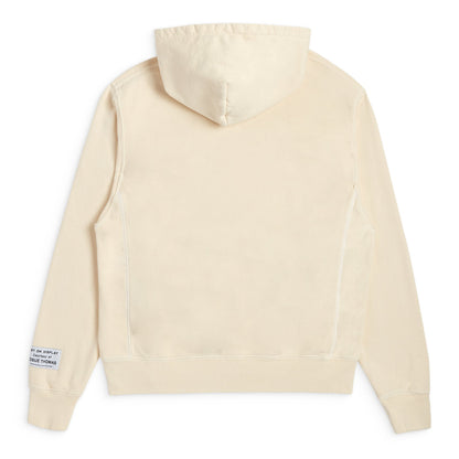 GALLERY Dept. Fucked Up Logo Hoodie - White Unisex Streetwear Limited Edition - **Gallery Dept. Upside Down Logo Hoodie: Detailed Product Description** Elevate your streetwear game with the