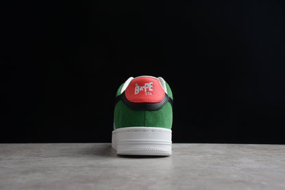 BAPE Sta Multi-color Edition Sneakers - Black Unisex Streetwear Limited Edition - ### BAPE STA Multi-Color Edition Sneakers Elevate your sneaker collection with the BAPE STA Multi-Color