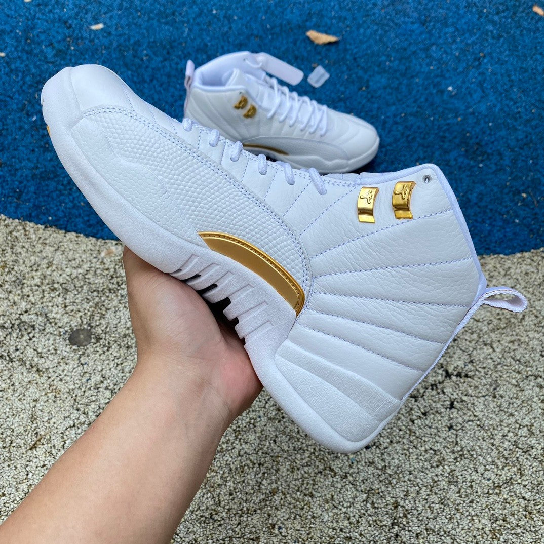 Jordan 12 Retro 'royalty' Sneakers - Black Unisex Streetwear Limited Edition