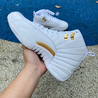 Jordan 12 Retro 'royalty' Sneakers - Black Unisex Streetwear Limited Edition