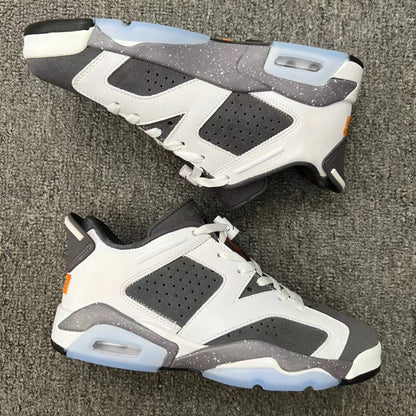Jordan 6 Low 'atmosphere Grey' Sneakers Unisex Streetwear Limited Edition - The Air Jordan 6 Low 'Atmosphere Grey' brings a sleek and modern design to one