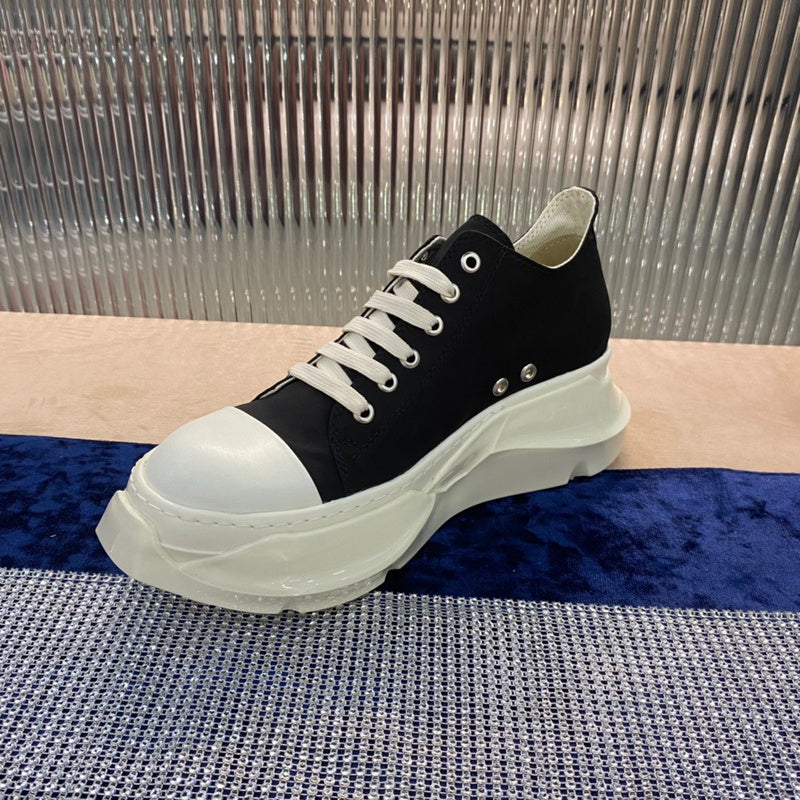 Rick Owens Low-top Sneakers - And White - Black Unisex Streetwear Limited Edition - ### Rick Owens Low-Top Sneakers - Black and White Introducing the Rick Owens Low-Top Sneakers