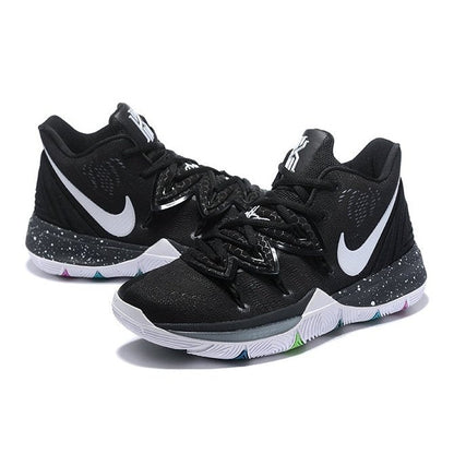 NIKE Kyrie 5 - Magic Shoes - Black Unisex Streetwear Limited Edition