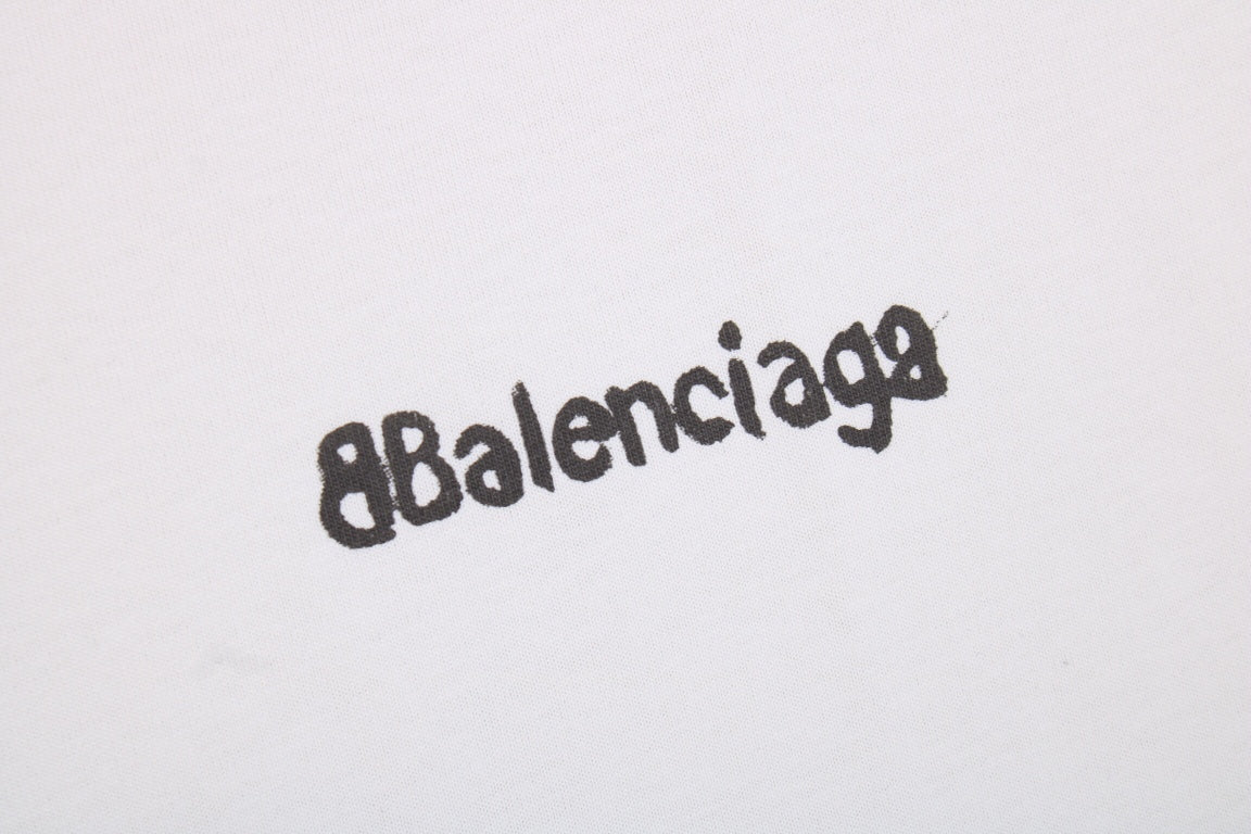 CAMISETA MINIMALISTA BLANCA DE BALENCIAGA