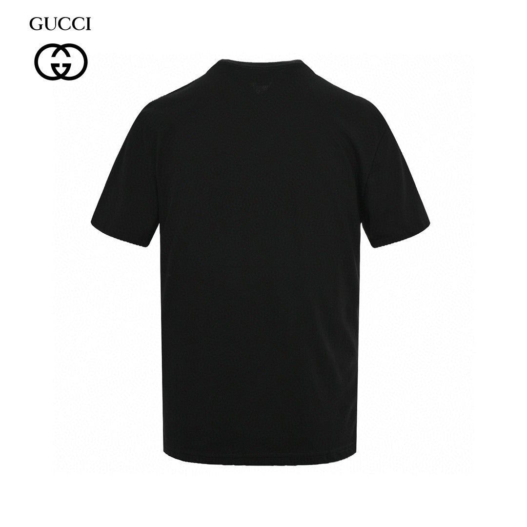Gucci T-shirt With Bear Graphic - Black Unisex Streetwear Limited Edition - <span>Stylish and playful. Features a colorful bear graphic with the Gucci logo. Made from premium