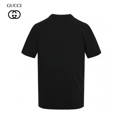 Gucci T-shirt With Bear Graphic - Black Unisex Streetwear Limited Edition - <span>Stylish and playful. Features a colorful bear graphic with the Gucci logo. Made from premium