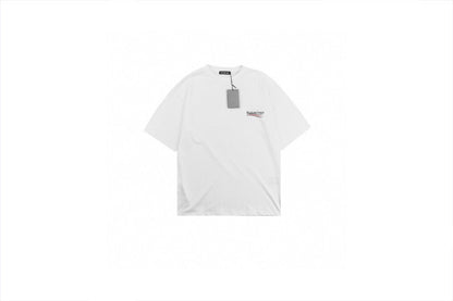 Camiseta Balenciaga con logo Wave (Blanca)