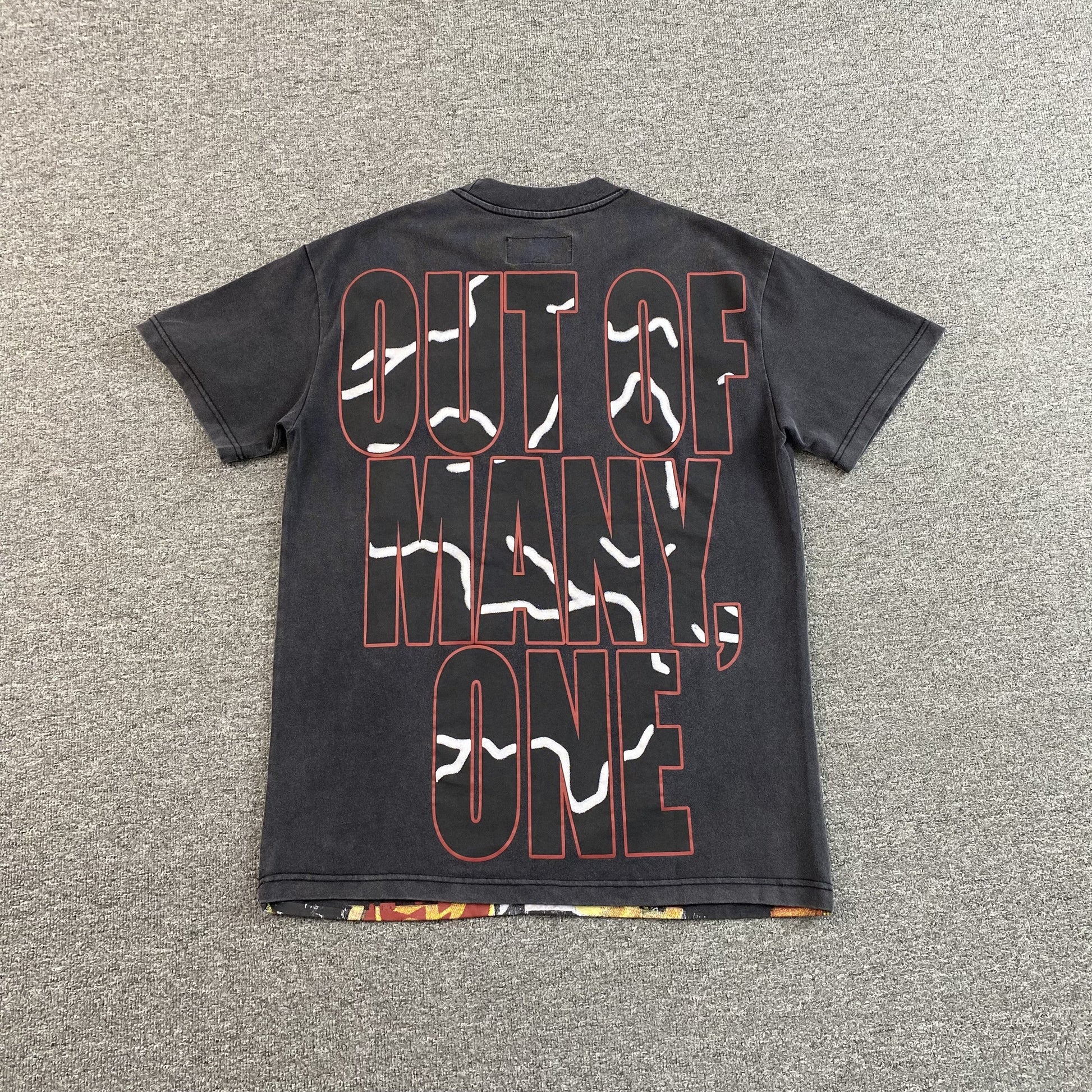 GODSPEED Racer Goldie T-shirt Washed - Black Unisex Streetwear Limited Edition