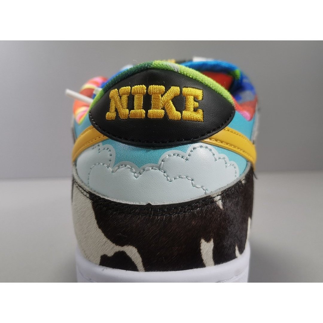 NIKE Sb Dunk Low - Ben & Jerry's Chunky Dunky - Red Unisex Streetwear Limited Edition