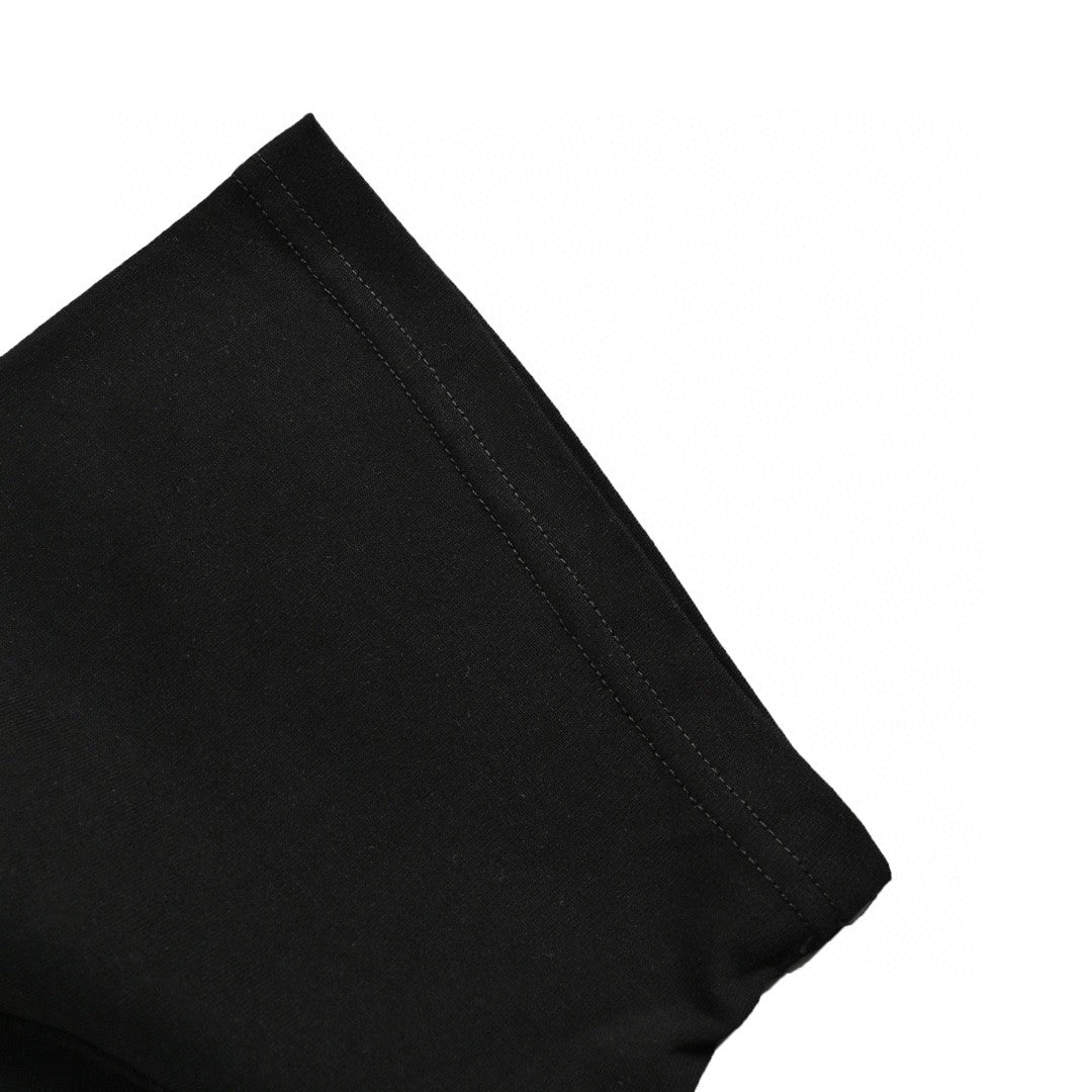 Camiseta negra adornada de Gucci