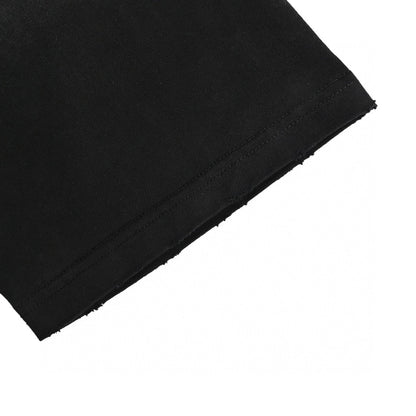 Camiseta Balenciaga con logo pintado con aerosol (negra)