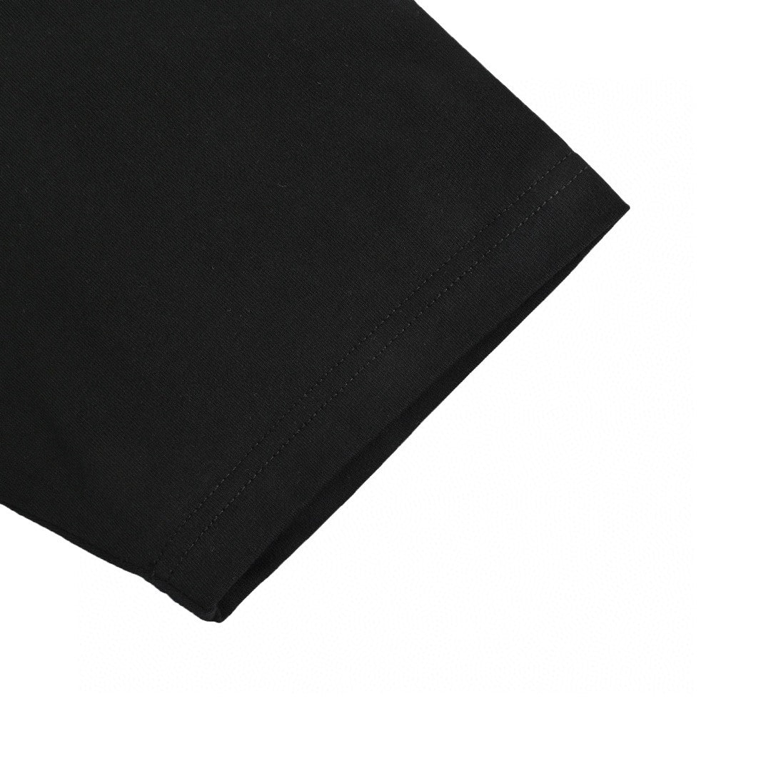 Dior Dripping Logo T-shirt (black) Unisex Streetwear Limited Edition - The Dior Dripping Logo T-Shirt in black adds a bold and creative touch to any