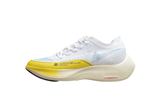 Zoom - Vaporfly Ne - T% 2 And Yellow - White Unisex Streetwear Limited Edition - ### Nike ZoomX Vaporfly NEXT% 2 The Nike ZoomX Vaporfly NEXT% 2 is a top-tier