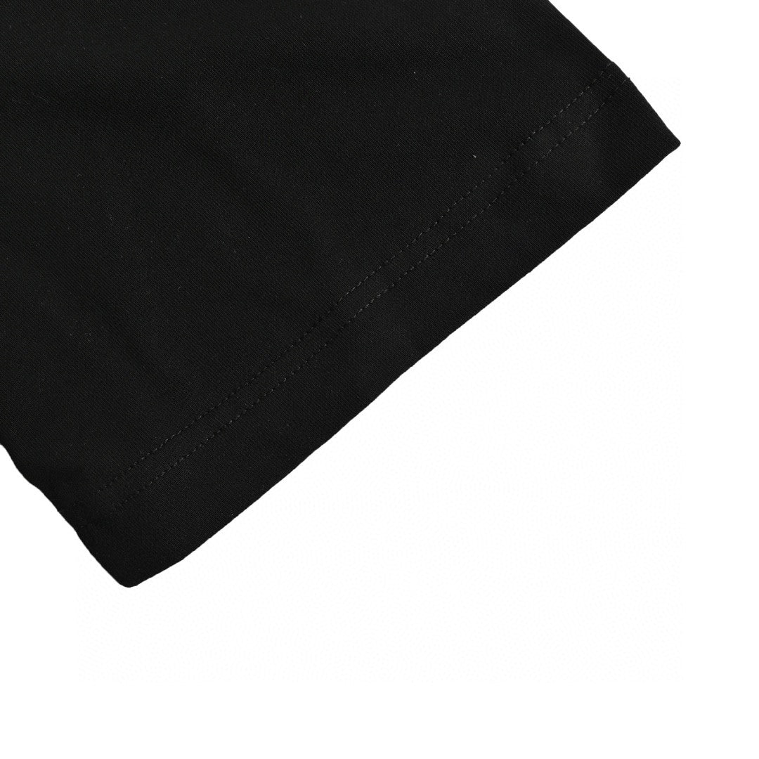 Camiseta Balenciaga Love Notes en negro