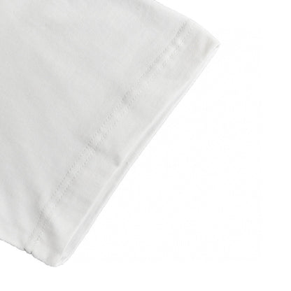 T-shirt blanc Balenciaga avec motif graphique audacieux