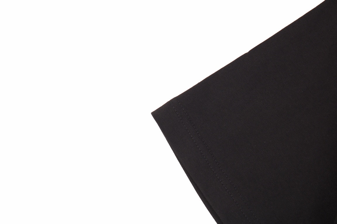 Camiseta gráfica Dior Color Splash - Negra