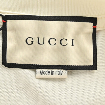 Camiseta Gucci con logo de manzana (blanca)