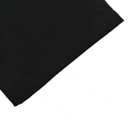 Prada Milano Logo Black T-Shirt - close up - replica sneakers