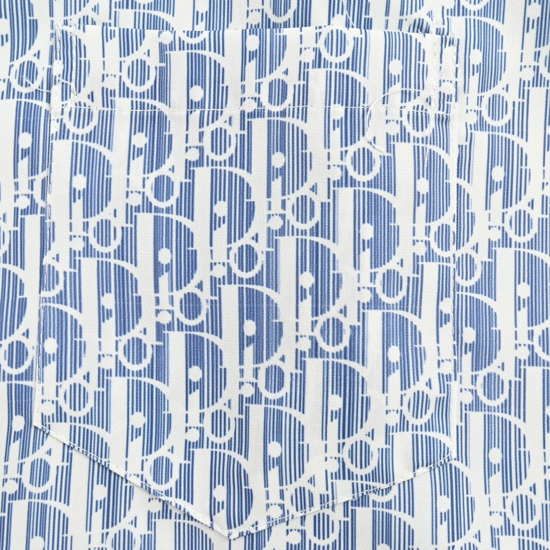 Camisa con estampado de monograma Dior